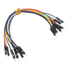 【MIKROE-513】WIRE JUMPER PLUG-PLUG 150MM 10PCS