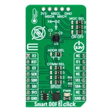 【MIKROE-5734】SMART DOF 3 CLICK ADD-ON BOARD 3.3V