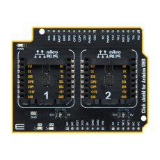 【MIKROE-5739】CLICK SHIELD BOARD ARDUINO UNO