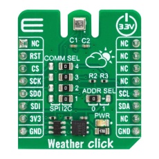 【MIKROE-5761】WEATHER CLICK ADD-ON BOARD 3.3V