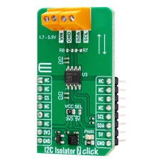 【MIKROE-5943】ADD-ON BOARD BIDIRECTIONAL I2C ISOLATOR