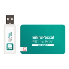 【MIKROE-740】COMPILER USB DONGLE 8051 PASCAL