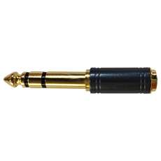 【MP013327】AUDIO ADAPT 6.35-3.5MM STEREO PLUG-RCPT