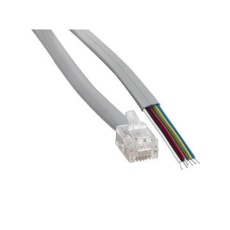 【MP-5FRJ12UNNS-002】ENET CORD RJ12 PLUG-FREE END 609.6M