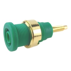 【MP - FCR7358GG】BANANA CONNECTOR JACK 32A 1KV GREEN