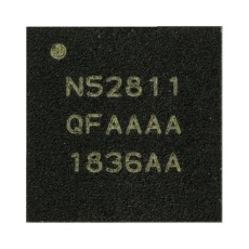 【NRF52811-QCAA-R7】RF TRANSCEIVER 2.5GHZ -40 TO 85DEG C  テーピングサービス品
