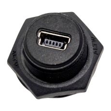 【NUB-20PMFP-SC7001】USB CONN 2.0 MINI TYPE B RCPT 5P IP67