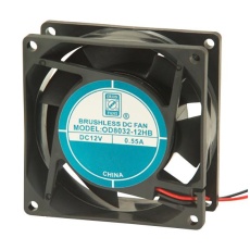 【OD8032-24LB】DC AXIAL FAN BALL 39.6CFM 0.07A 24V