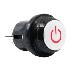 【PB66EE2CR6P31】PUSHBUTTON SW DPDT 16A 127VAC PANEL