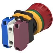 【PBES22L113R】E-STOP SW SPST-NO/SPST-NC 10A 24VAC