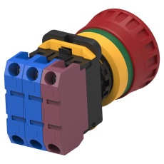 【PBES22N21R】E-STOP SW DPST-NO/SPST-NC 10A 24VAC