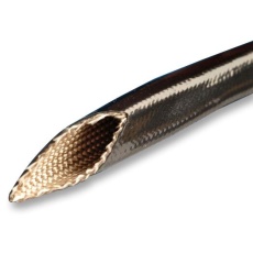 【PF1305/8 BK005】SLEEVING BRAID BLK 15.88MM 30.5M