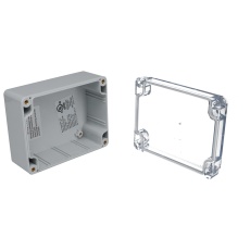 【PN-1323-AC】ENCLOSURE WALL MOUNT PC GREY/CLEAR