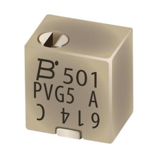 【PVG5A104C03R00】RES TRIMMER 100K TOP ADJUST 10%  テーピングサービス品