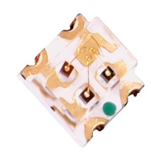 【QBLP600-RGB-2897】LED RGB 620/525/465NM 180/700/115MCD  テーピングサービス品