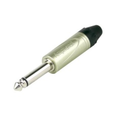 【QM2P】PHONE CONN MONO PLUG 6.35MM 2POS