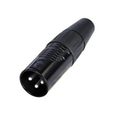 【RC3M-BAG】XLR CONN PLUG 3POS CABLE