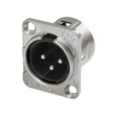 【RC3MDL】XLR CONN RCPT 3POS PANEL