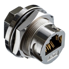 【RCM-6APFFH-TCM7001】ADAPTER RJ45 8P JACK-JACK CAT6A