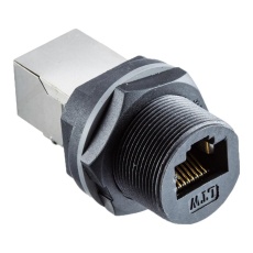 【RCP-5SPFFH-SCU7001】ADAPTER IN-LINE 8P8C RJ45 JACK-JACK