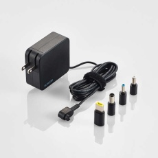 【ACDC-TP9565BK】ノートパソコン用ACアダプター(65W/変換コネクター付属)