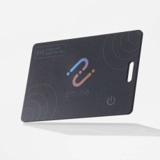 【LGT-NNCD1BKA】amine カード型スマートトラッカー for iOS