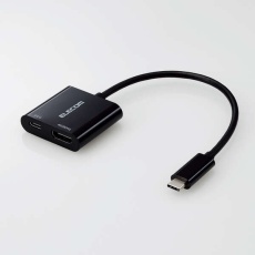 【MPA-CHDMIPD15BK】USB Type-C(TM) - HDMI(R)変換アダプター 1ポート USB PD
