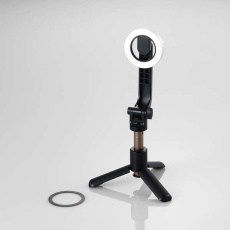 【P-STMTBK】着脱簡単な卓上用スマホ三脚スタンド