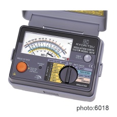 【MODEL6017】アナログ絶縁/接地抵抗計