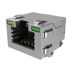 【RJE3C18814A2】MODULAR CONN R/A JACK RJ45 8P8C