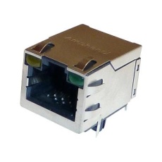 【RJE59-188-5411】RJ45 CONN R/A JACK 8P8C 1PORT TH