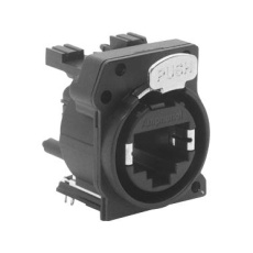 【RJX8FA5VB】RJ45 CONN JACK 8P8C 1PORT PANEL PCB