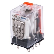 【RMIA45230VAC】INDUSTRIAL RELAY 4PDT 5A/230VAC PANEL