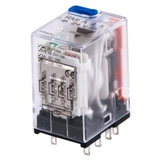 【RMIA4524VDC】INDUSTRIAL RELAY 4PDT 5A 24VDC PANEL