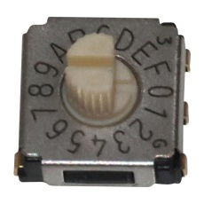 【SA-7150TA】ROTARY CODED SW 16 POS 0.1A 5VDC SMD