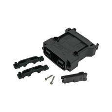 【SBSX75A-REC-KIT-BLK】RECT PWR HOUSING KIT RCPT 2POS PC/PBT