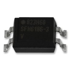 【SFH6156-1X001T】OPTOCOUPLER TRANSISTOR 4.42KV SMDIP-4  テーピングサービス品