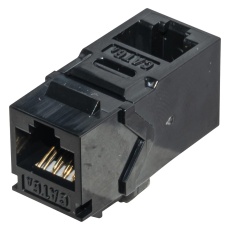 【SGACK90BK】MOD COUPLER ST-RA RJ45 JACK CAT6/6A