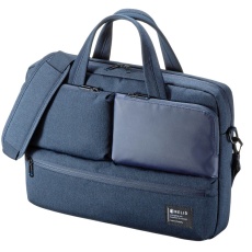 【BAG-CA10NV】カジュアルPCバッグ(15.6インチワイド対応・ネイビー)