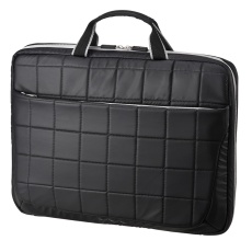 【BAG-P20BK2】衝撃吸収PCケース(15.6インチワイド対応・ブラック)