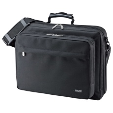 【BAG-U54BK2】PCキャリングバッグ(15.6インチワイド・シングル・ブラック)