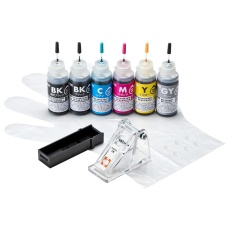 【INK-C381S30S6】詰め替えインク BCI-380PGBK・381BK・C・M・Y・GY用