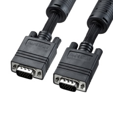 【KC-NMV150K】ナイロンメッシュディスプレイケーブル(アナログRGB・15m)