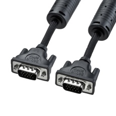 【KC-NMV30K】ナイロンメッシュディスプレイケーブル(アナログRGB・3m)