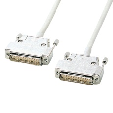 【KRS-011-15N】RS-232Cケーブル(25pin・クロス・非同期通信・15m)
