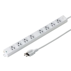 【TAP-K8NSP-3】工事物件雷ガードタップ(3P・8個口・3m)