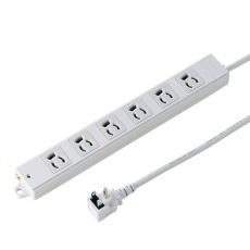 【TAP-KE6L-5】工事物件タップ(3P・6個口・5m)