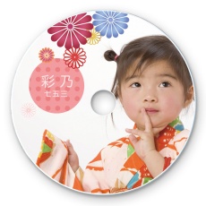 【LB-CDR013N-50】インクジェットフォト光沢DVD/CDラベル(内径17mm・フォト光沢)