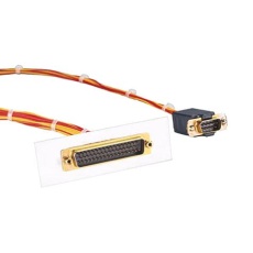 【SM4-37】D SUB BACKSHELL 45 DEG SIZE DC