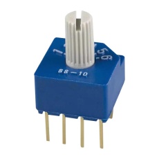 【SS-10-16SP-L-AE】ROTARY SWITCH 1P 6 POS 0.1A 5VDC